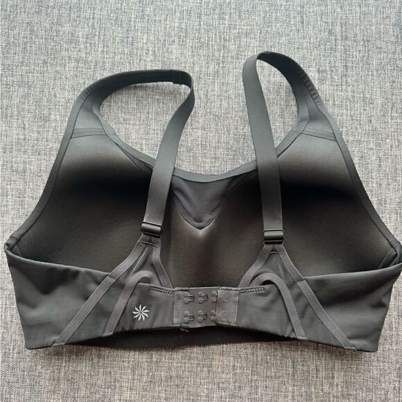 Athleta Women's Advance Sprint Bra Color Black Size 34D - Picture 3 of 9
